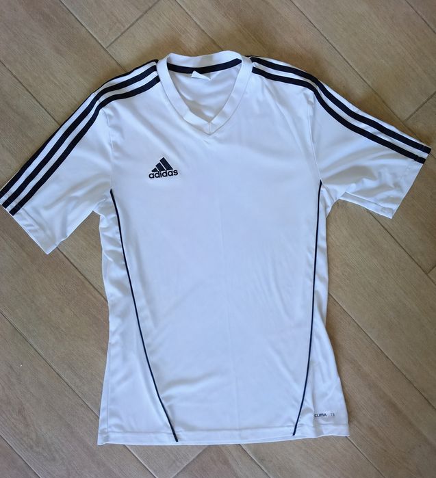 Біла футболка adidas