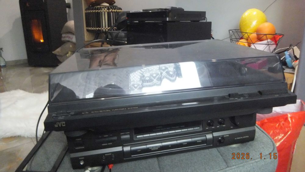 JVC Gramofon Model No AL- A1BK Belt Drive Turntable  M. JAPAN