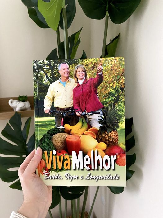 Livro Viva Melhor - Saúde, Vigor e Longevidade - nunca lido