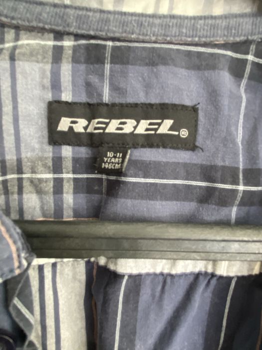Camisa aos quadrados Rebel – 10/11 anos