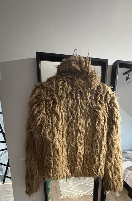 Supertrash ORSON Krótki płaszcz biscuit, rozmiar 34, sold out!