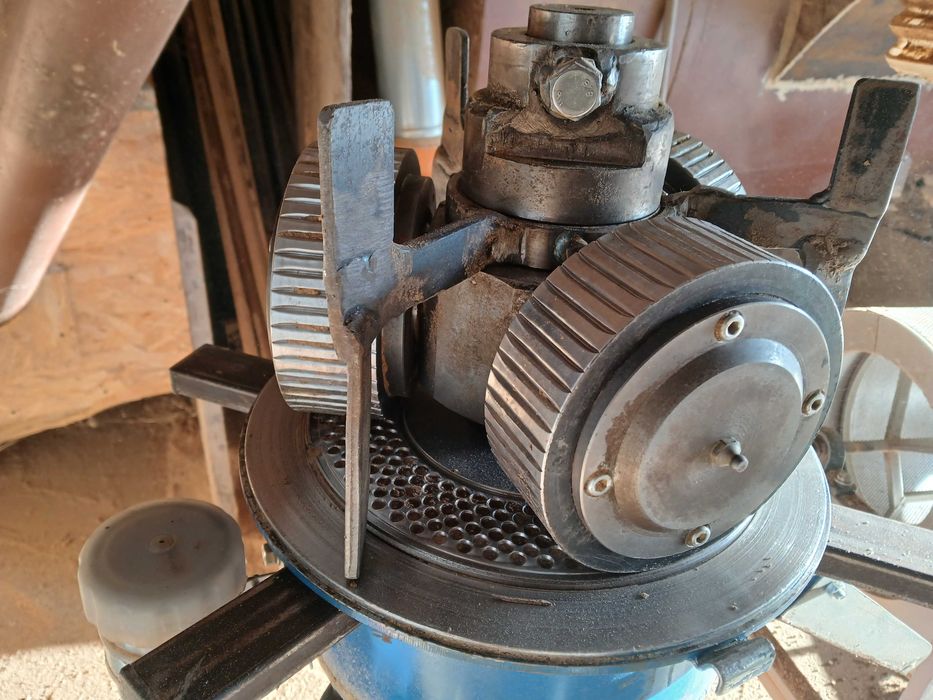 Peleciarka 12kW 3-rolkowa