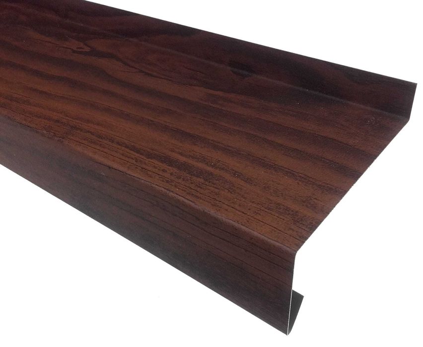 Parapet zewnętrzny stalowy, zaślepki