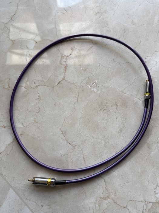 Wireworld RCA 1 m, Silver-Clad OFC, stan idealny