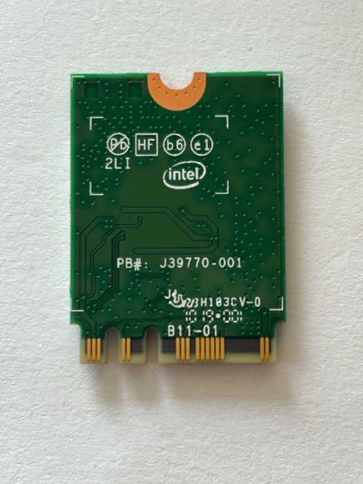 Karta sieciowa WiFi 5 + Bluetooth 5.1 | M.2 NGFF | Intel AC 9260
