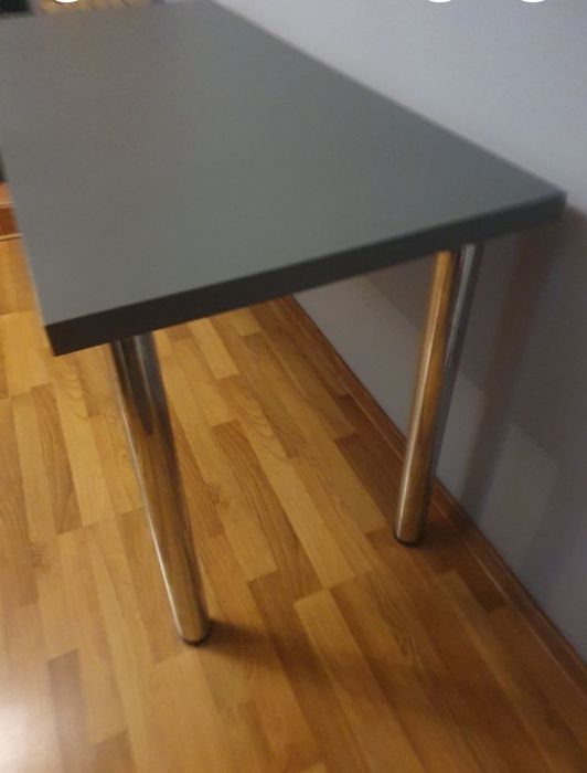 Biurko proste duże szare