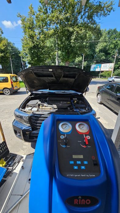Заправка авто кондиціонерів , обслуговування R134A R1234YF