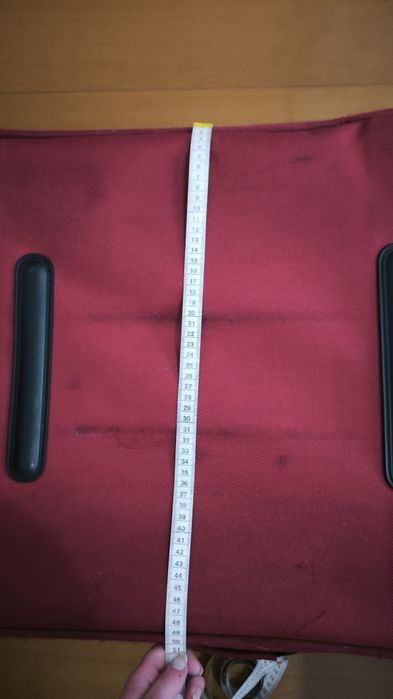 Mala de Viagem Grande American Tourister (Vermelha) - 4 Rodas