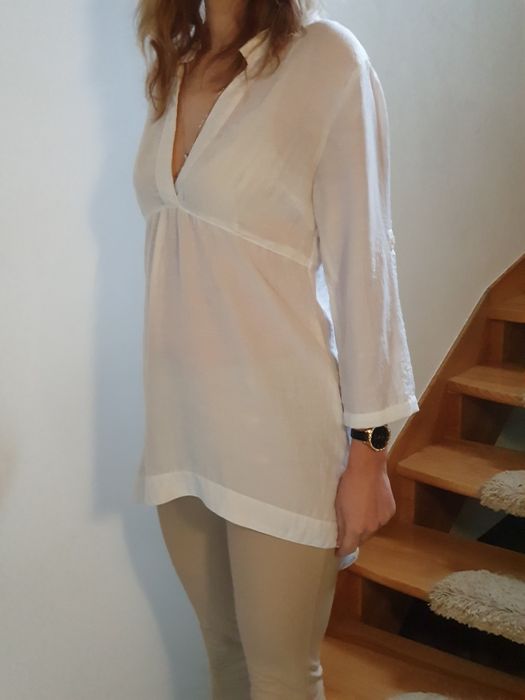 Biała damska bluzka M Vero moda