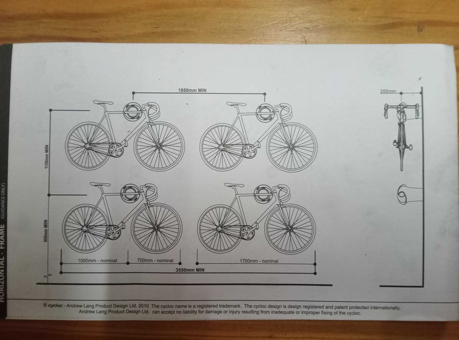Wall/Pillar Bicycle Mount436592675516600322