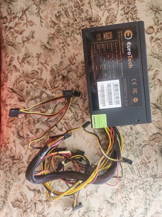 Fonte alimentação euro tech
 500W de potência euro