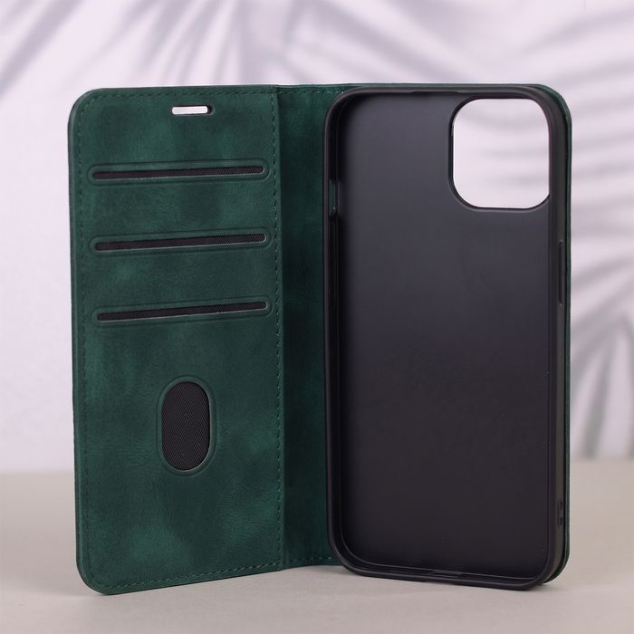 Etui Smart Suede do Google Pixel 11 / 11 Pro zielone