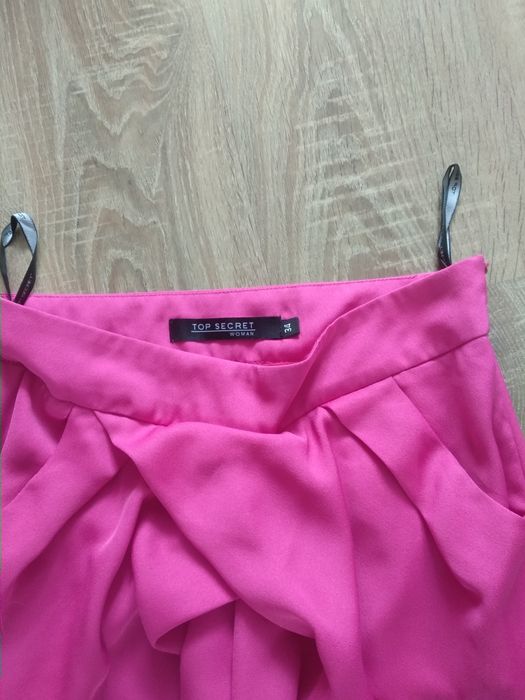 Różowe spodnie xs