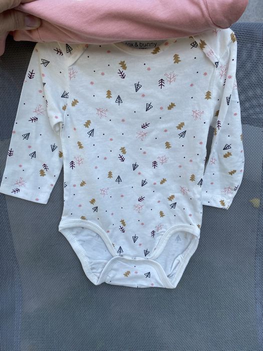 Body bodziaki niemowlęce 3pak 74