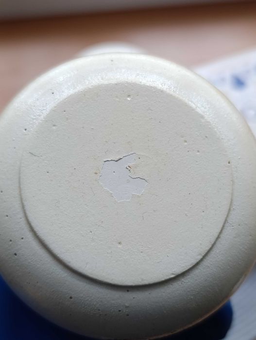 Соєві свічки в гіпсовому кашпо