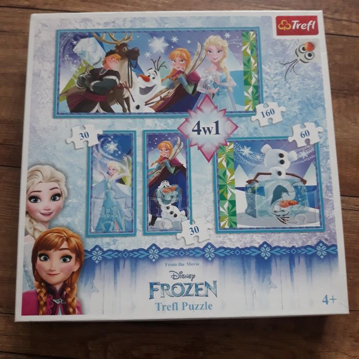 Puzzle Frozen kraina lodu