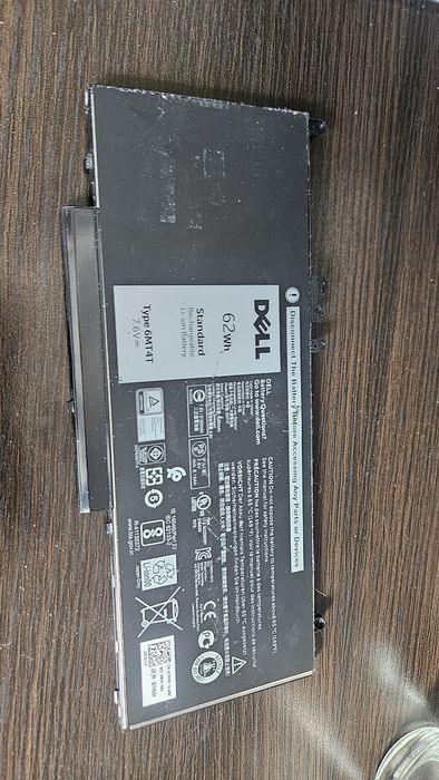 Bateria Dell oryginał 62wh 6MT4T