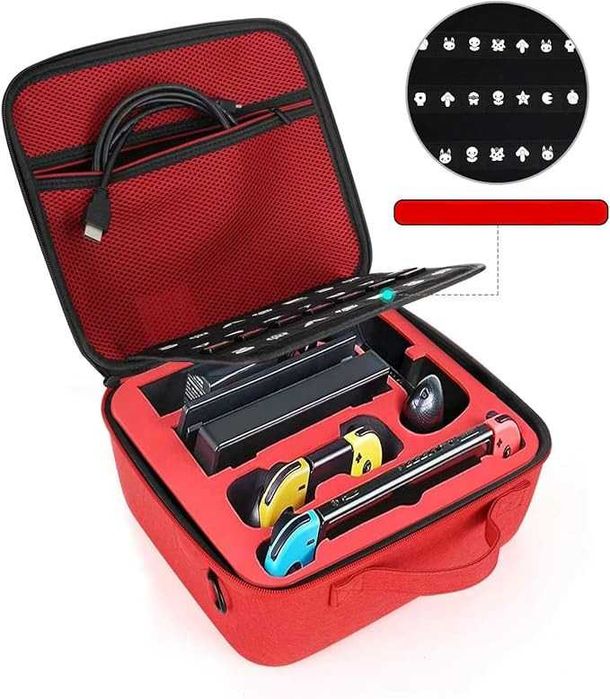 Etui JOYHOOD Dla Konsoli Nintendo Switch Switch OLED Pokemon Red White