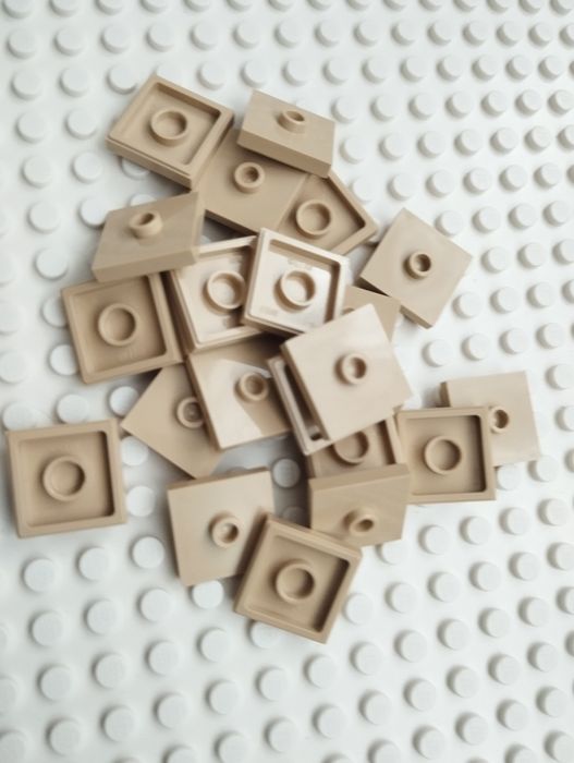 Lego 87580 Płytka 2x2 Mod Jumper Tan 10 szt. Nowe Promocja