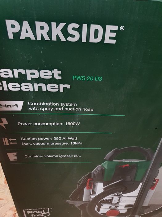 PARKSIDE® Odkurzacz piorący Gwarancja Paragon lidl