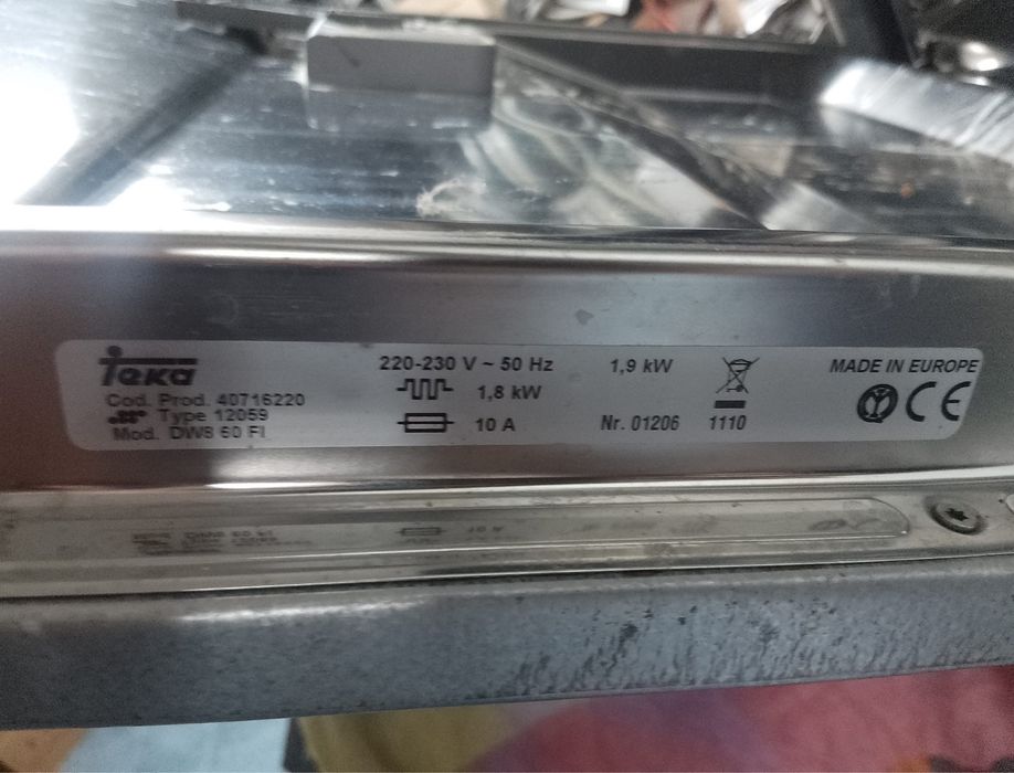 Maquina Louça TEKA DW8 60FI