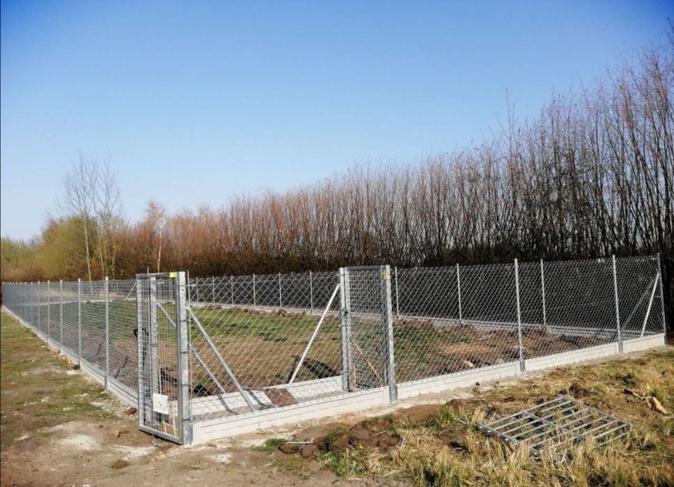 Ogrodzenie siatka panel montaż