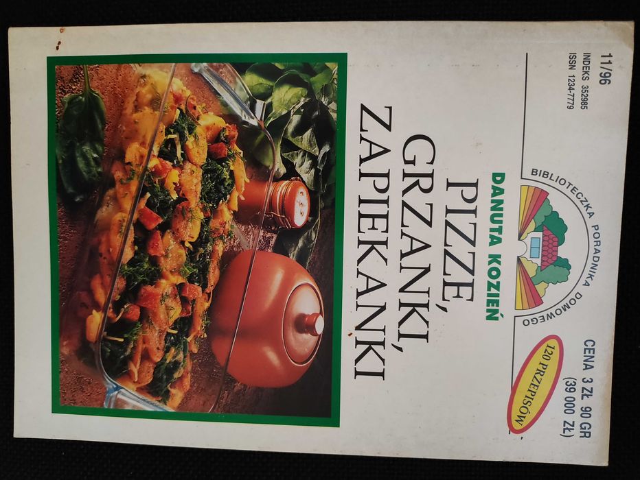 Biblioteczka poradnika domowego. Pizze, grzanki, zapiekanki.
