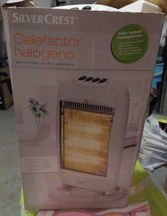 Aquecedor halogéneo