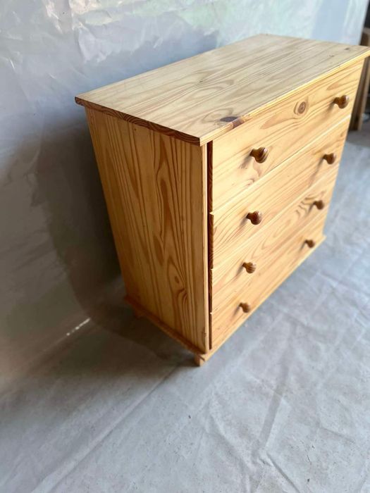 Komoda sosnowa lite drewno