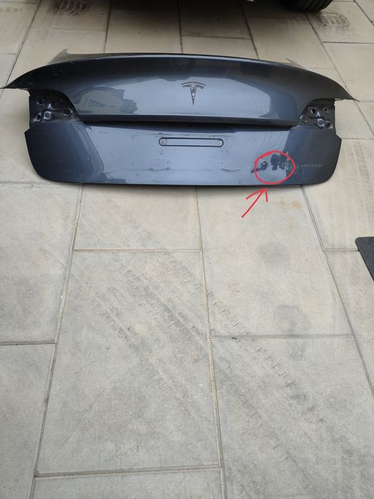Tampa da mala, porta frente esquerda Tesla model 3