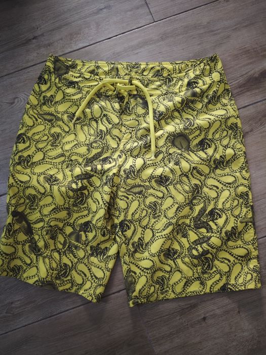 Szorty kąpielowe Nike ACG All Over Print neonowe y2k na metce rozmiar 34 dl 54.5 pass 44 cm