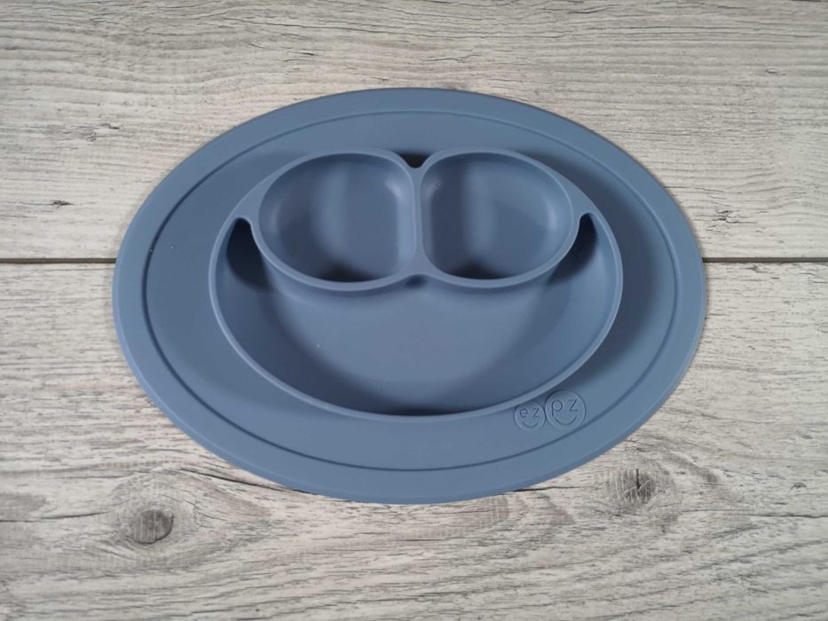 Silikonowy talerzyk z podkładką, Mini Mat Ezpz 2w1