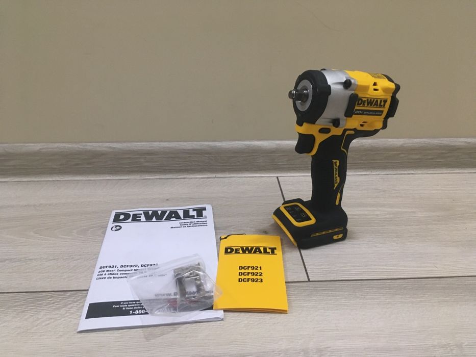 DEWALT DCF921B ATOMIC 20V 1/2" Бесщеточный гайковерт из США