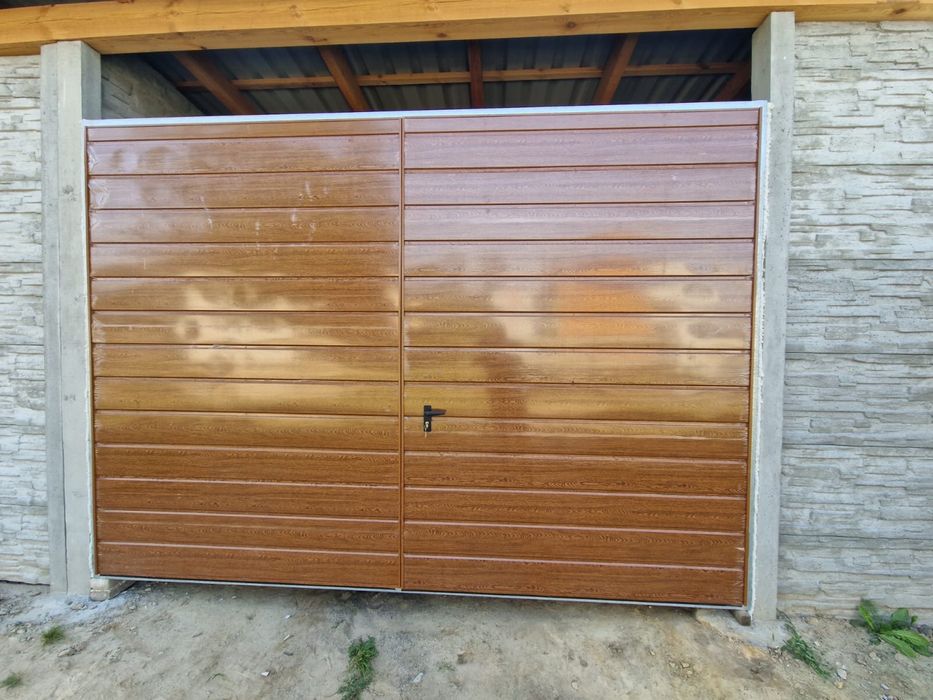 Bramy Garażowe uchylne/ dwuskrzydłowe/ drzwi stalowe  PRODUCNET