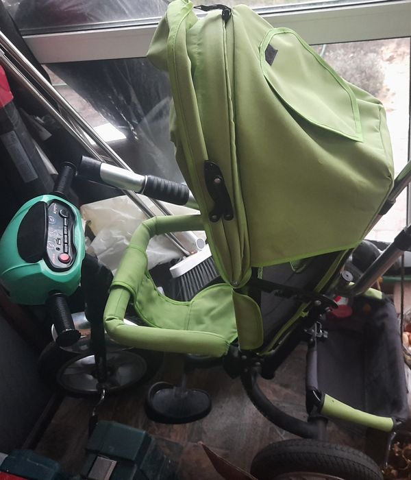 Дитячий велосипед з батьківською ручкою