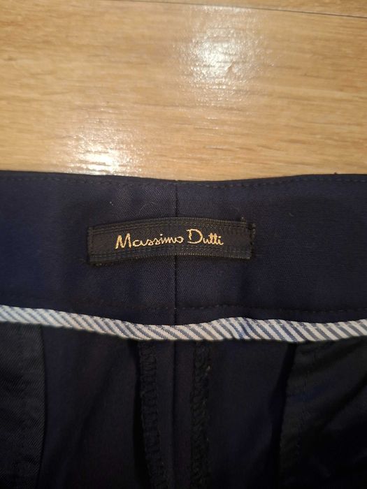 Spodnie granat Massimo dutti 38