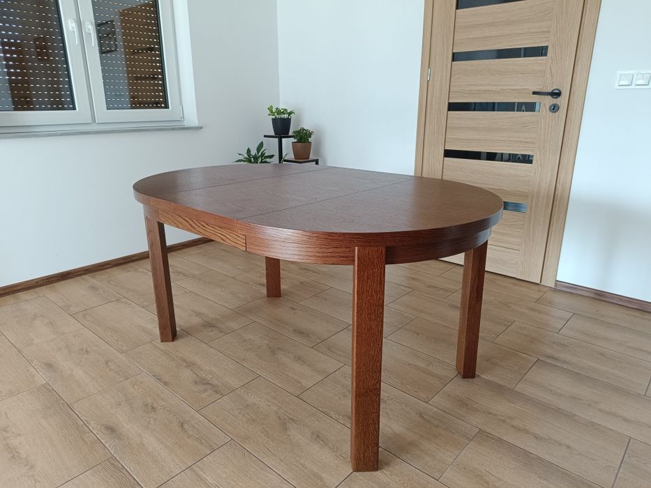 Stół okrągły rozkładany producent wymiary