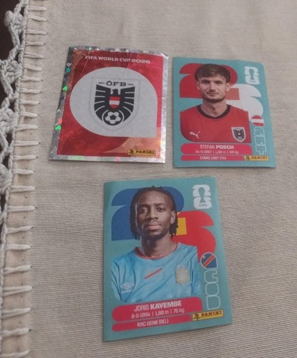 100 cromos para troca Fifa 2026