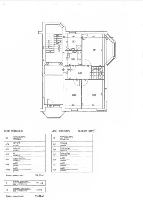 128,5 m2 dwupoziomowe mieszkanie z tarasem- URSYNÓW