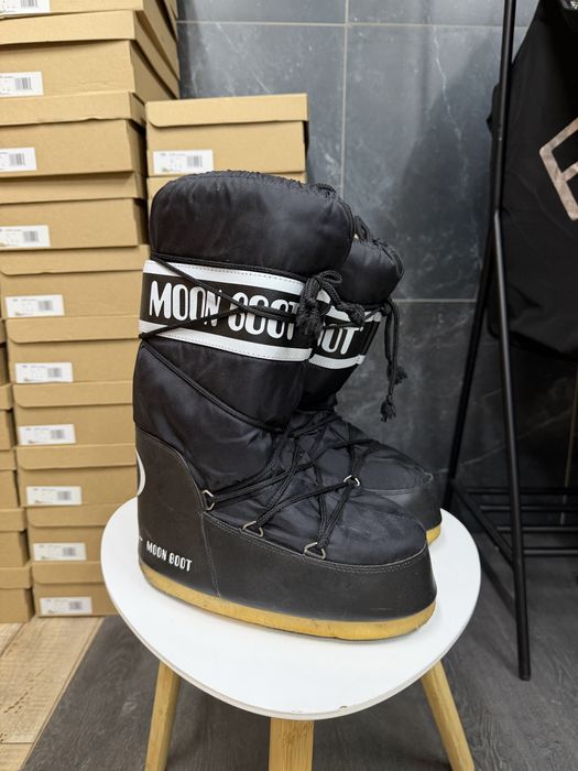 Чорні високі Moon Boot розмір 39-41