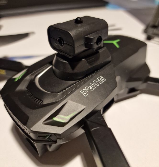 Drone câmera dupla. Motor brushless e sensor de obstáculos