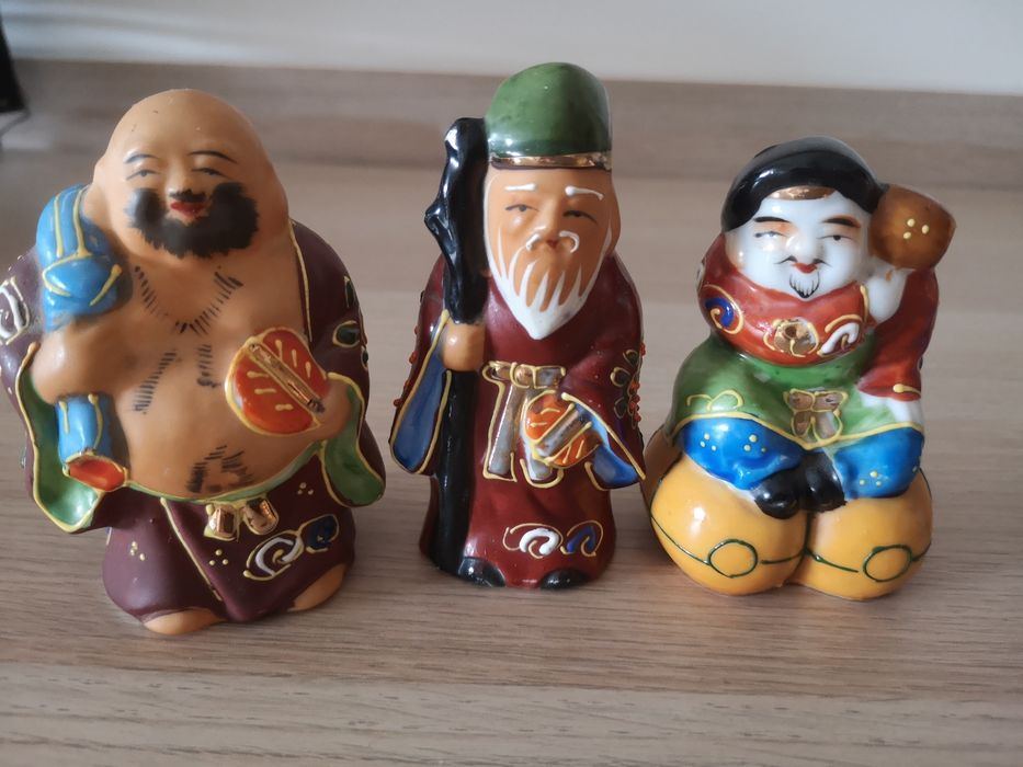 Artigo de decoração pequenos budas