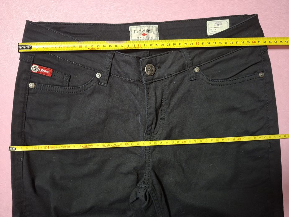 Spodnie Lee Cooper Amber 4015 Black Highrise Slim