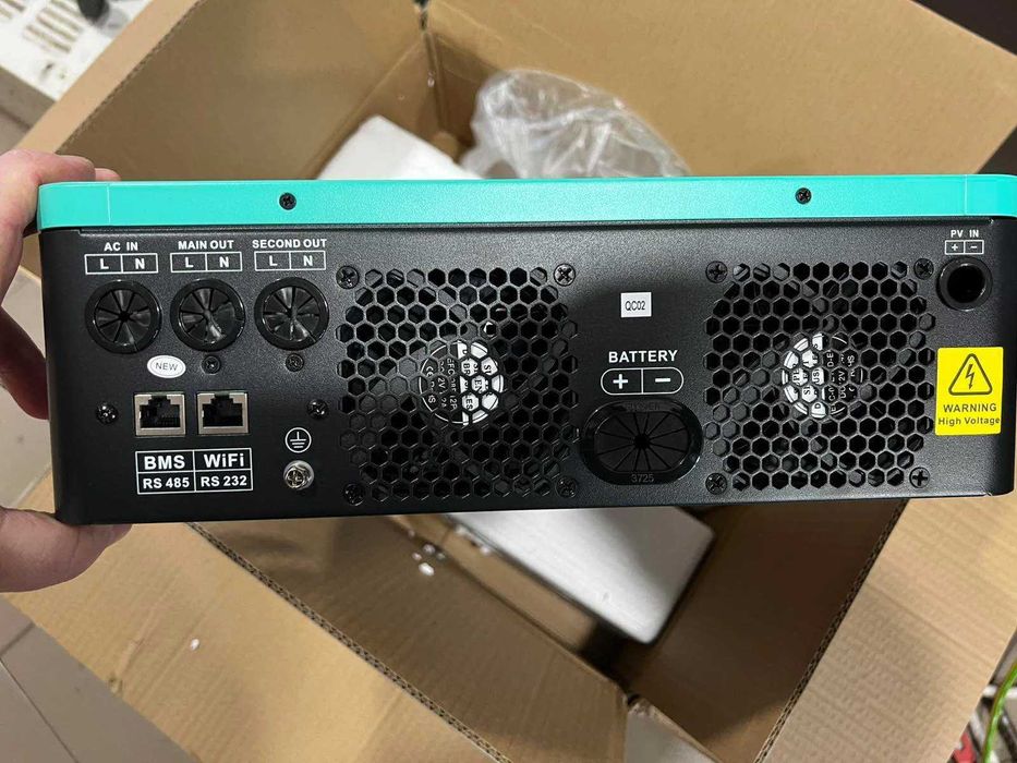 Гібридний сонячний інвертор ANERN 6.2kw/48v WIFI аналог Deye SUN-6K