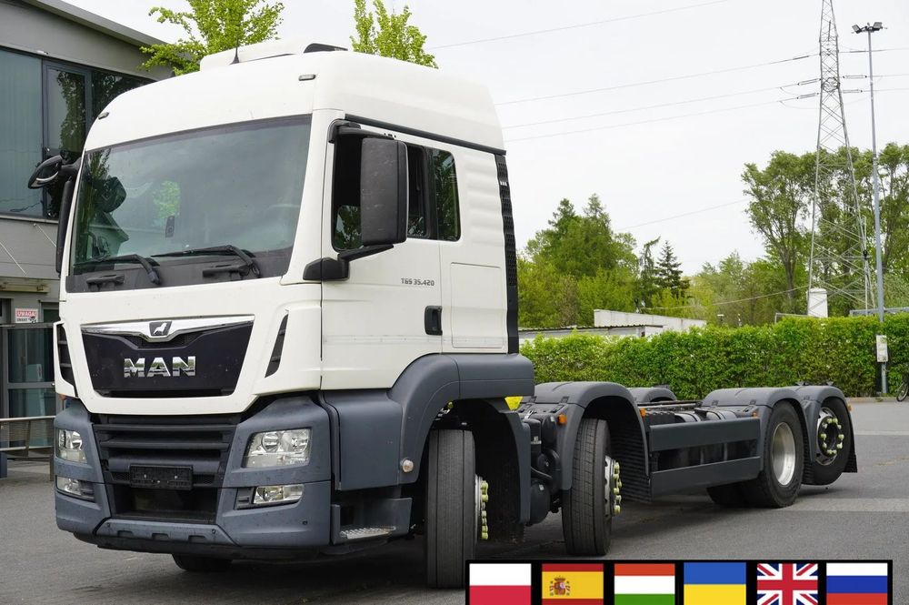 MAN TGS 35.420 8×2 / Rama 6,4 m / 3 osie skrętne / ADR AT / 3 szt._252547  _252547