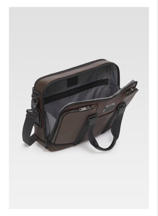 Сумка для ноутбука, паперів, Tumi, шкіра, оригінал