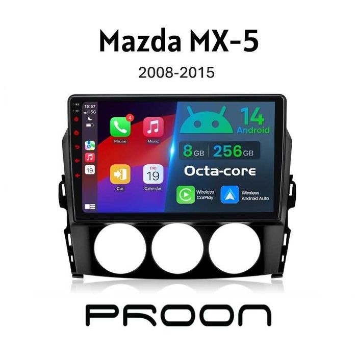 Auto Rádio Mazda MX-5 Ano 2008 até 2015