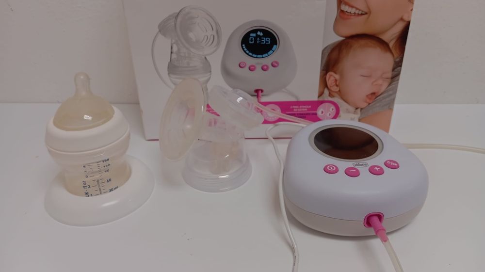 Tira leite materno elétrico Chicco