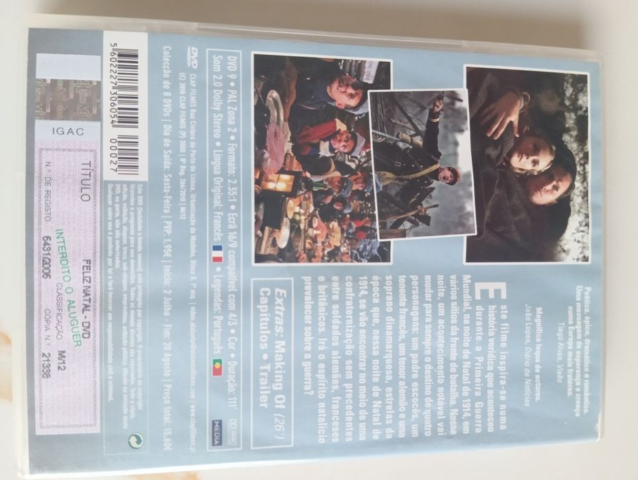 DVD feliz natal    .