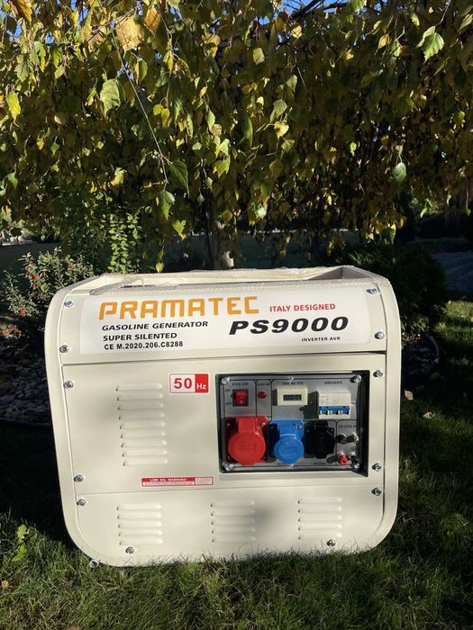 Генератор бензиновый Pramatec 2.8кВт 3-х фазный 4-тактный PS9000